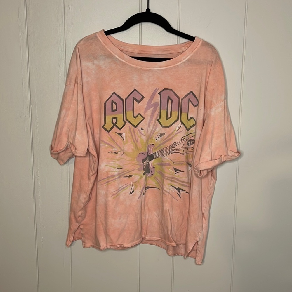 AC/DC Cropped Shirt